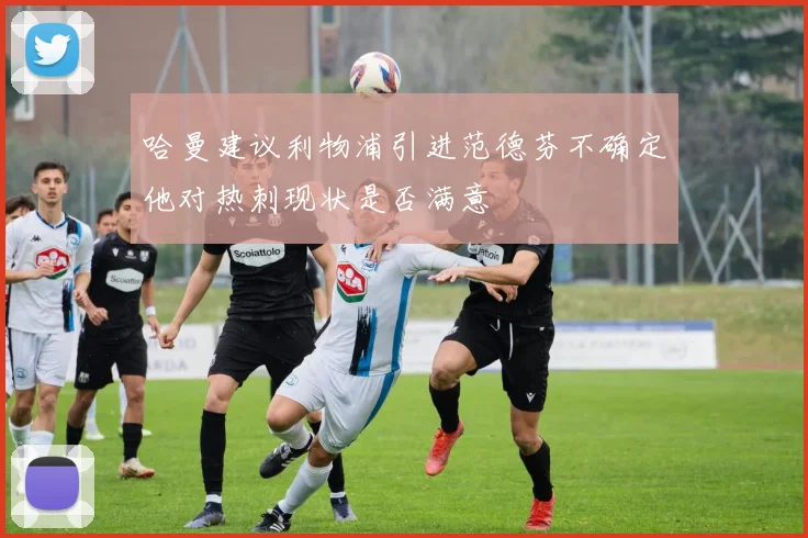 哈曼建议利物浦引进范德芬不确定他对热刺现状是否满意